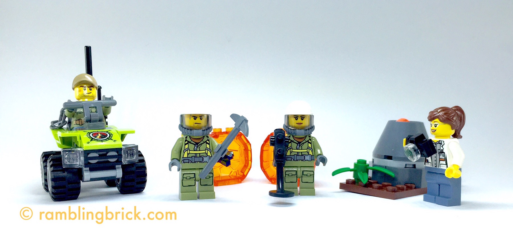 What I discovered from LEGO City: Volcano Starter set: LEGO is a responsive company.