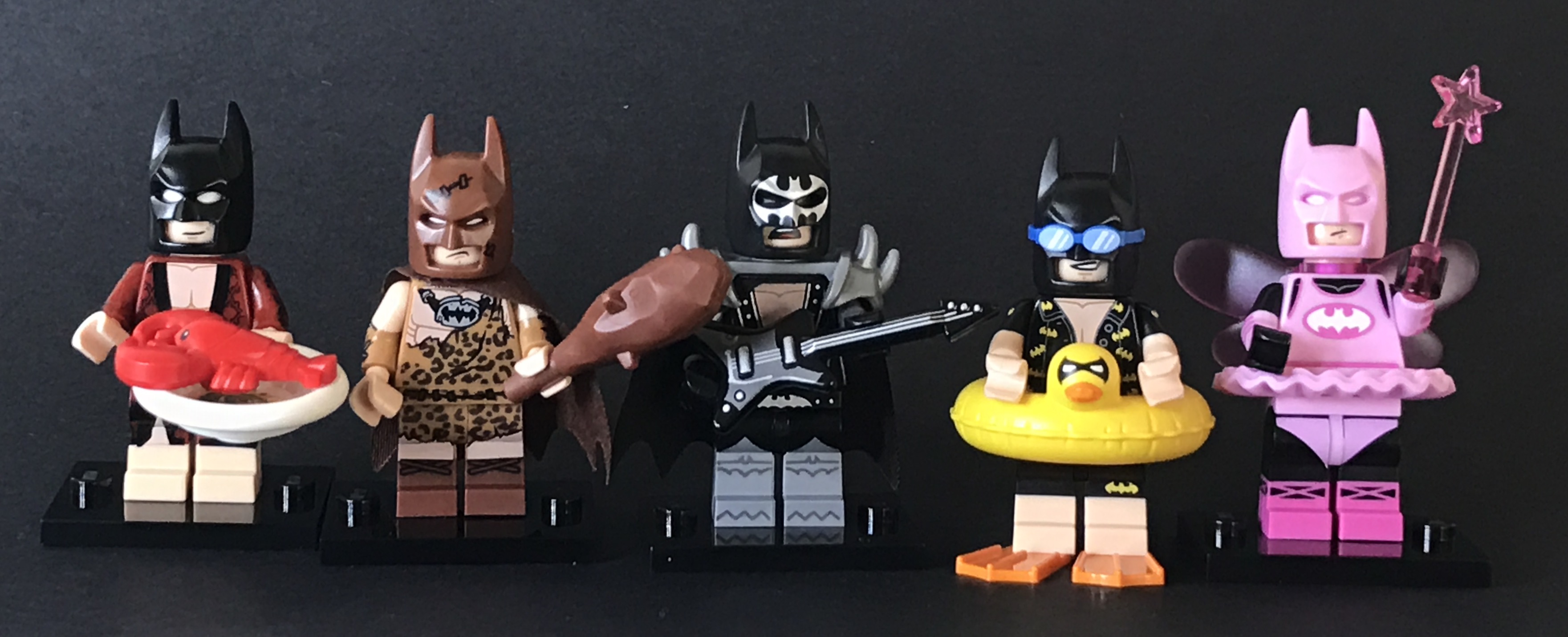 71017 – Batman Collectable Minifigures: In order of appearance