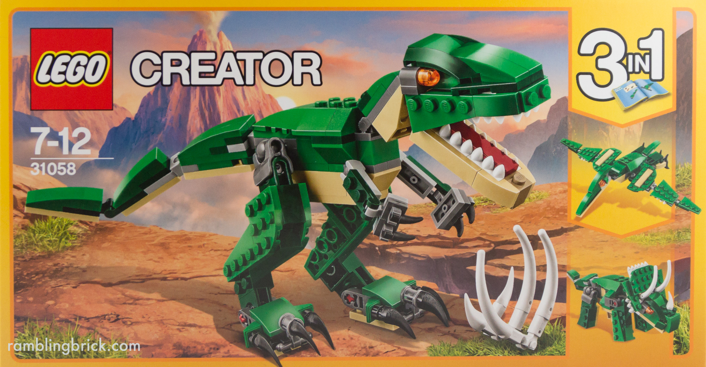 31058 Mighty Dinosaurs: Enough Teasers.  Here’s My Review