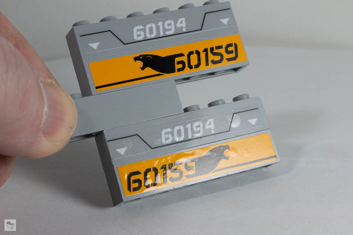 Transparent Stickers In LEGO® Sets: An evolving improvement.