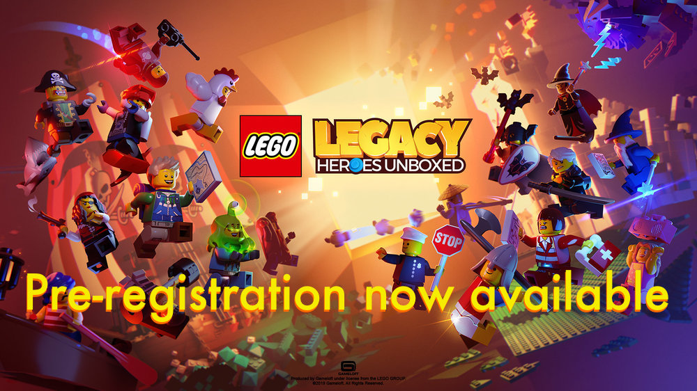 LEGO Legacy: Heroes Unboxed – Now Open for Pre-registration.