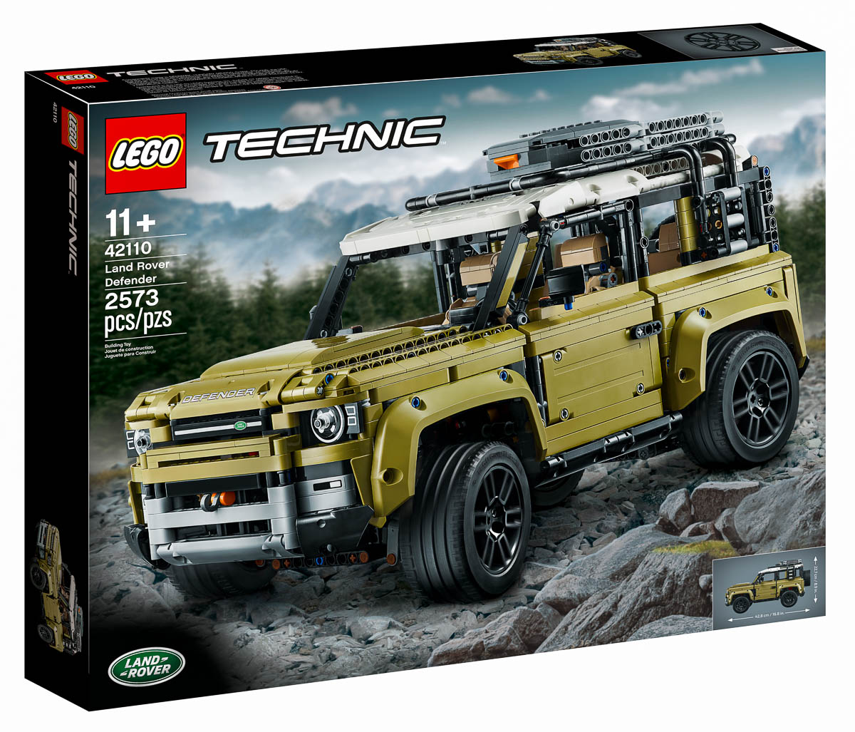 Technic Land Rover Defender Officially Announced.
