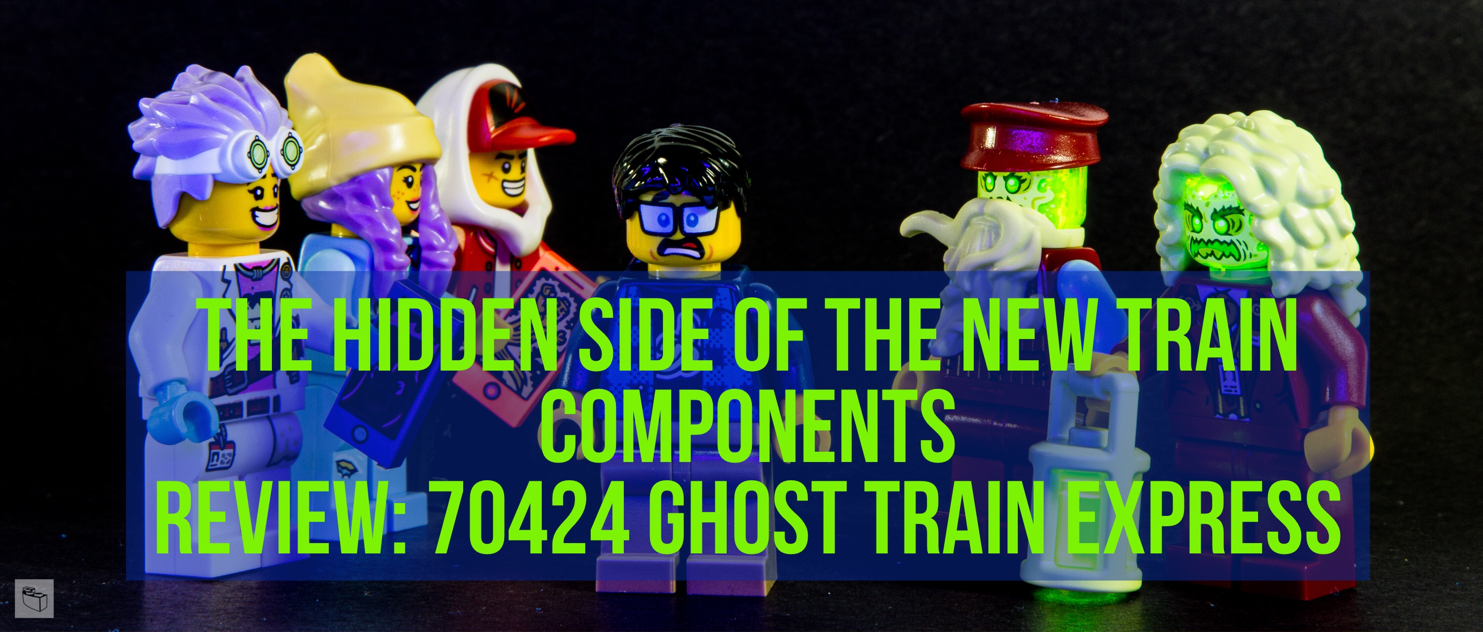 The Hidden Side of the New Train components [70424: Ghost Train Express]