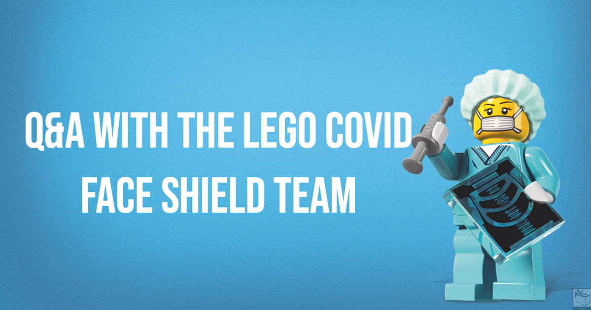 Q&A with the LEGO Covid Face Shield Team