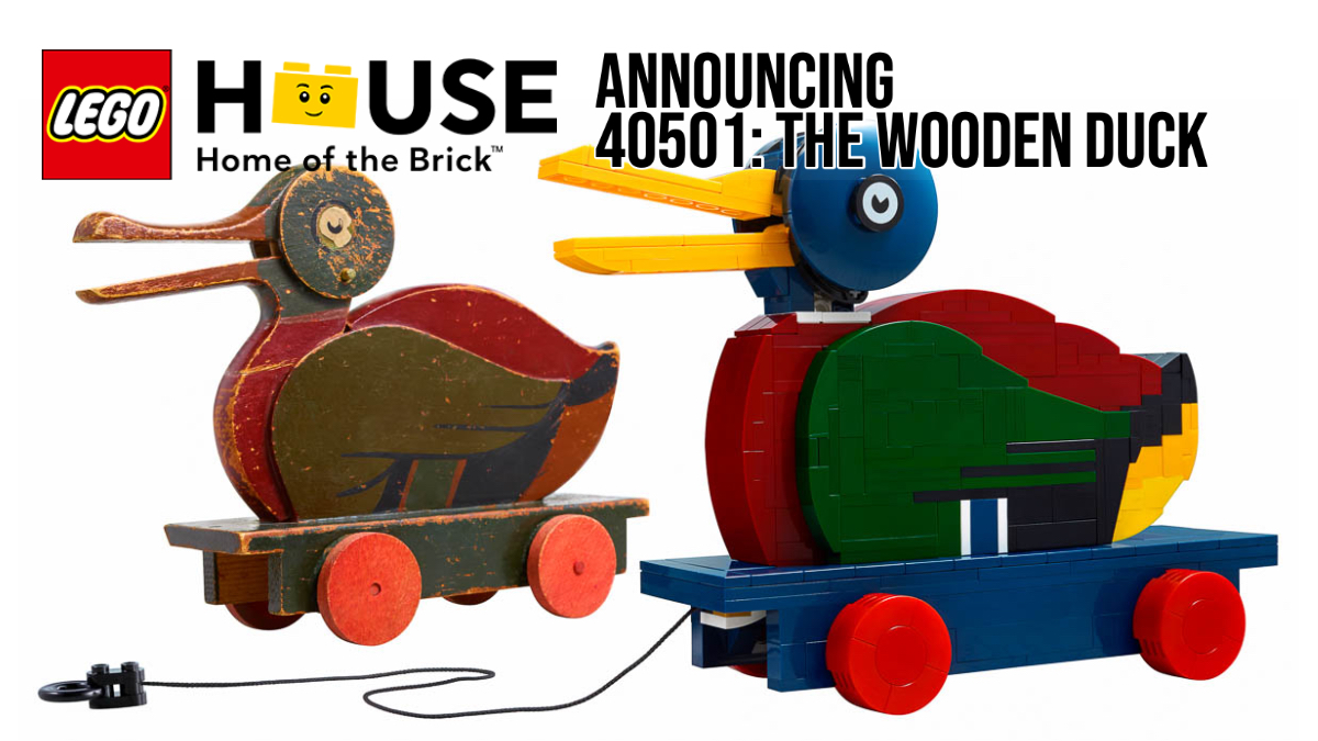 40501: The Wooden Duck – The Next LEGO House Exclusive Set Announced