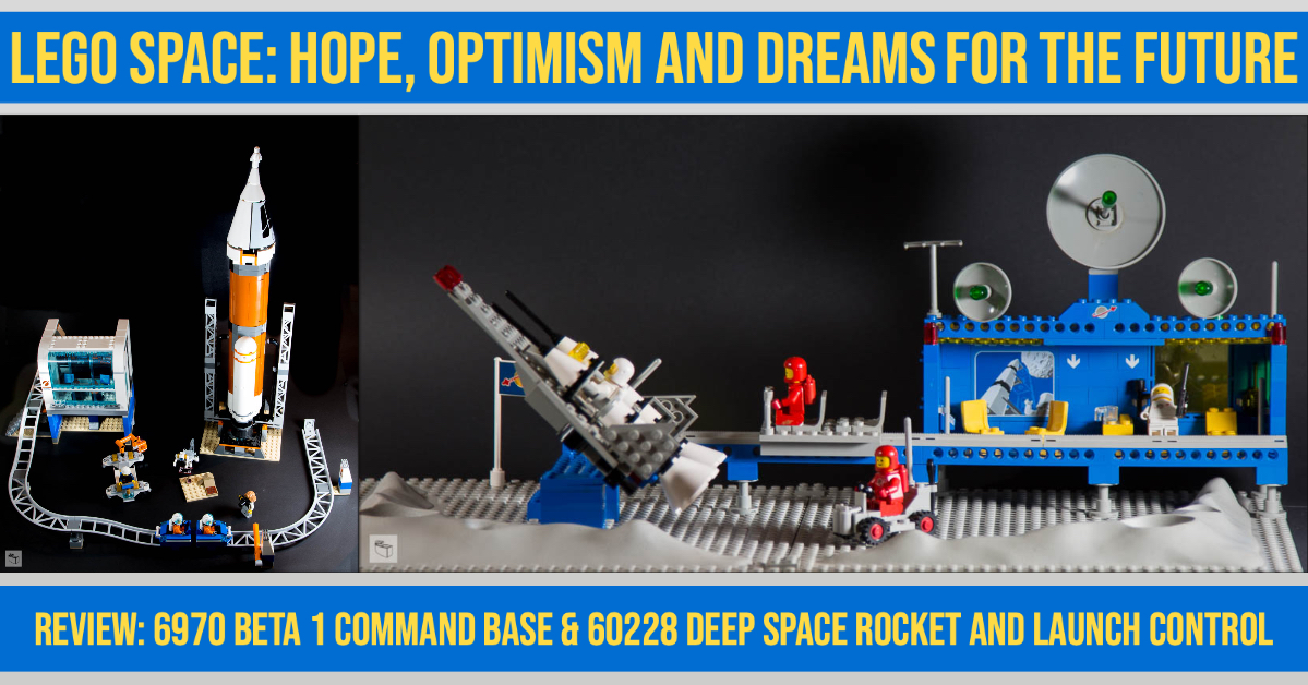 LEGO Space: Hope, Optimism and Dreams for the Future. [Review 6970/60228]