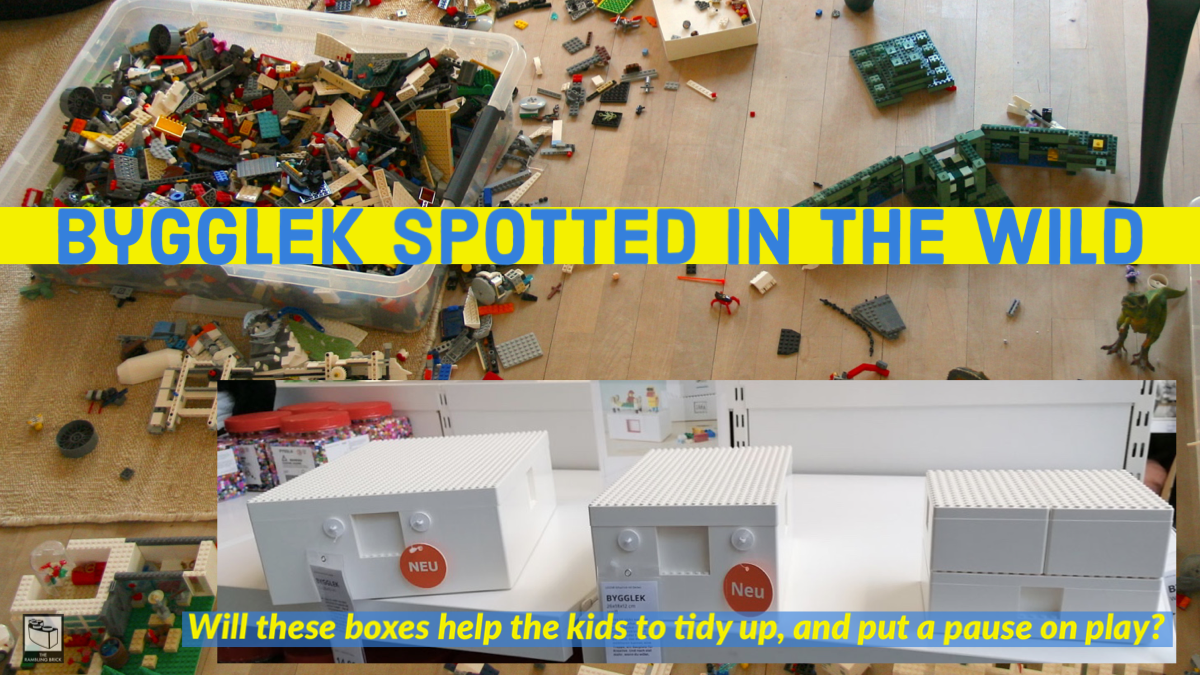Ikea x LEGO® 2020: Bygglek spotted in the wild