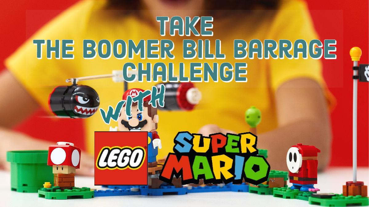 Expanding LEGO® Super Mario II: Boomer Bill Barrage 71366