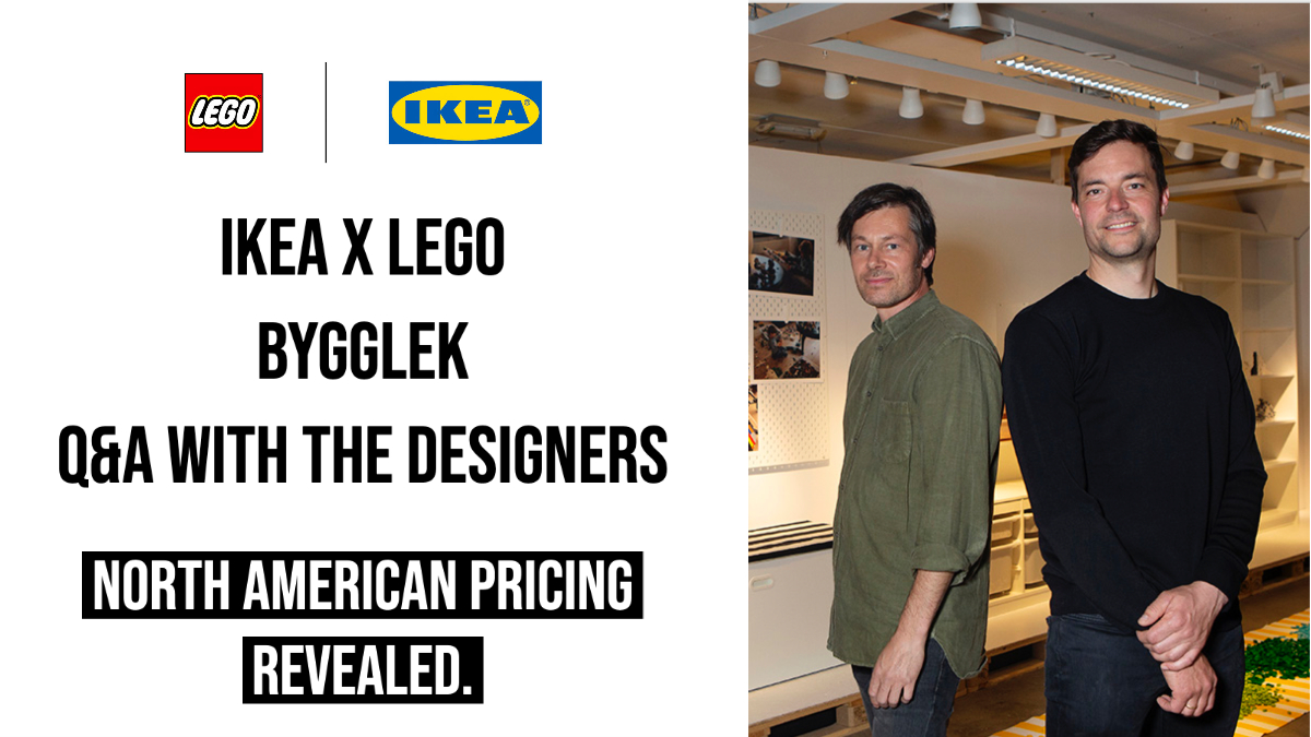 LEGO x IKEA BYGGLEK: Q&A with the Designers, North American Pricing Revealed