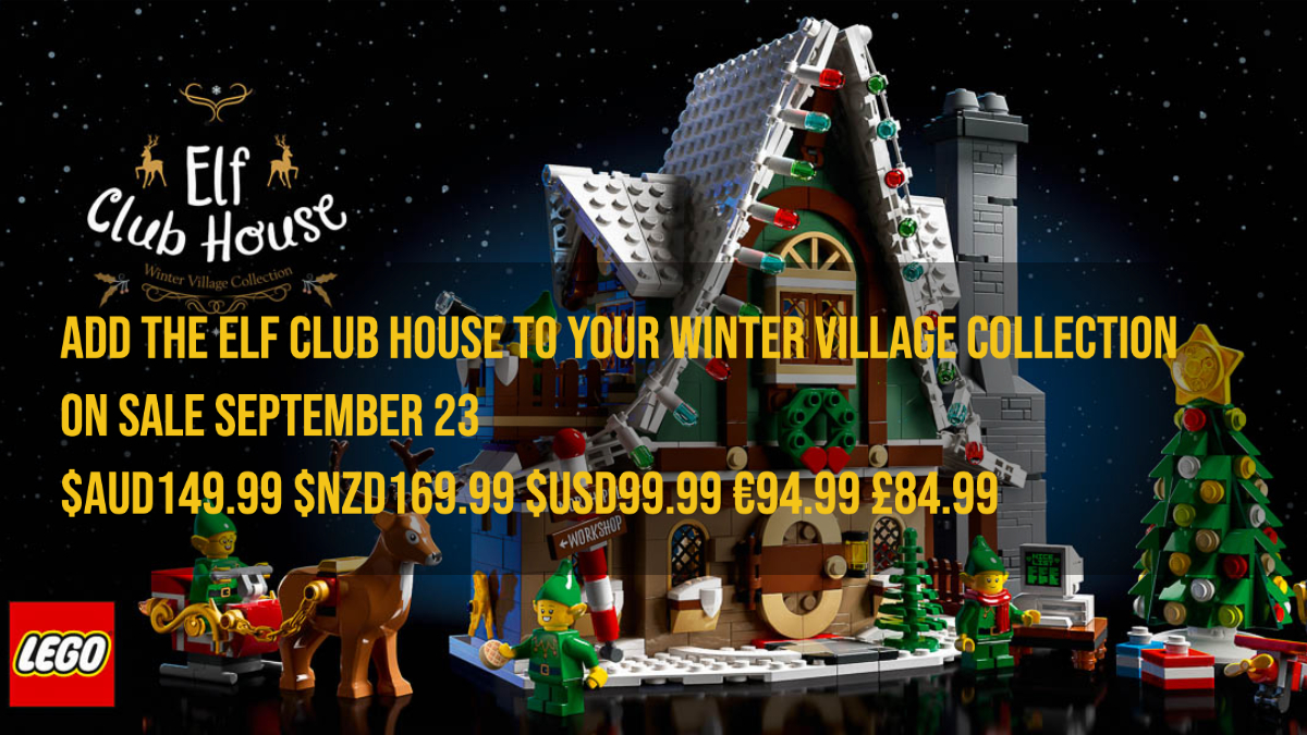 Add the 10275 Elf Club House to Your Winter Village Collection