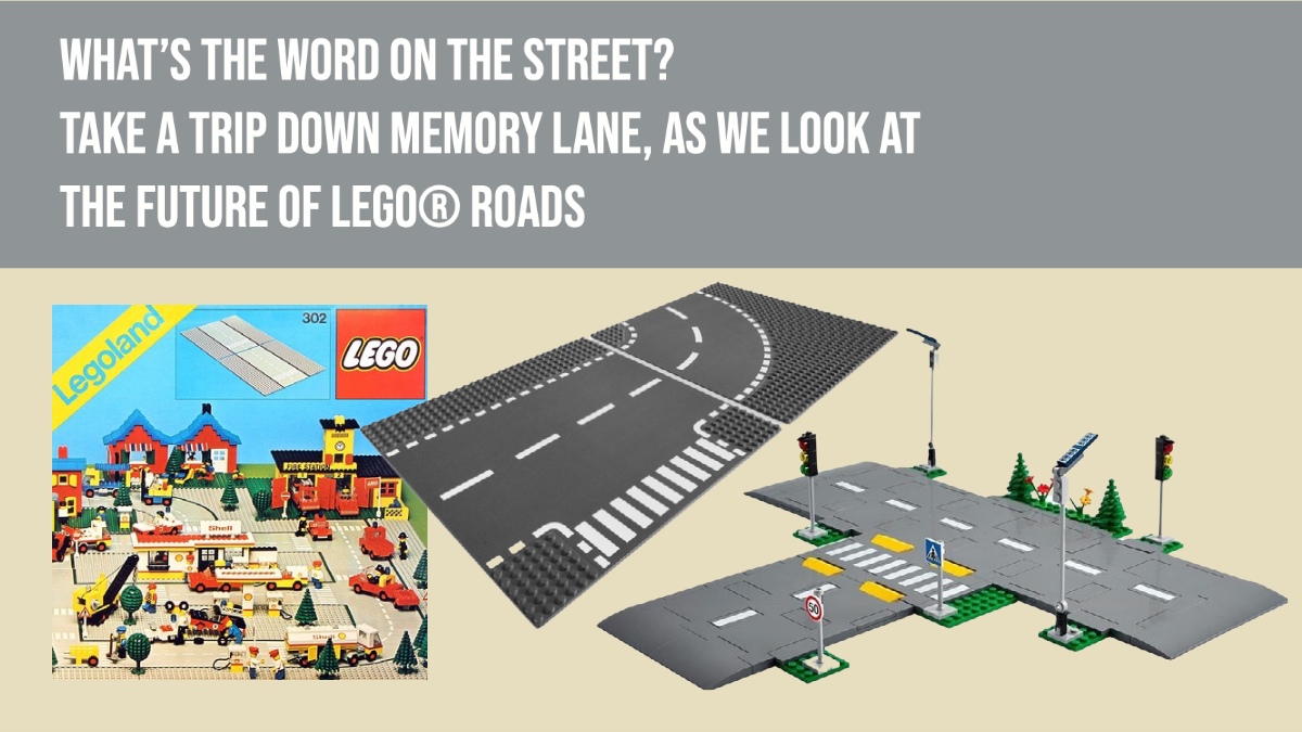 The Word on the Streets…[Vale LEGO City Road Baseplates]