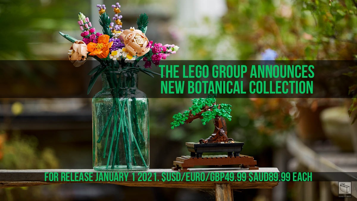 Let Creativity Bloom With New Botanical Builds From The LEGO Group
