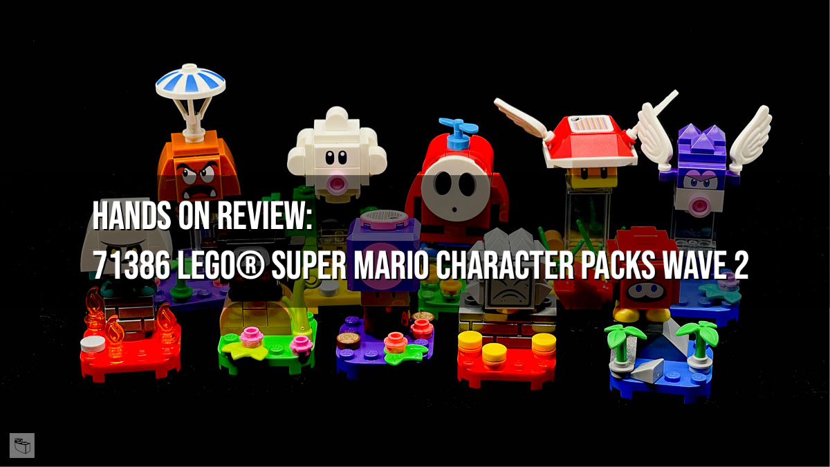Hands on Review: 71386 LEGO® Super Mario Character Packs (2nd Wave)