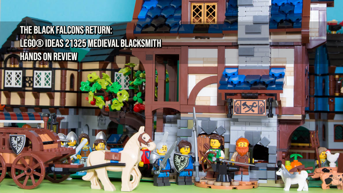 LEGO IDEAS® 21325 Medieval Blacksmith: Hands-on Review