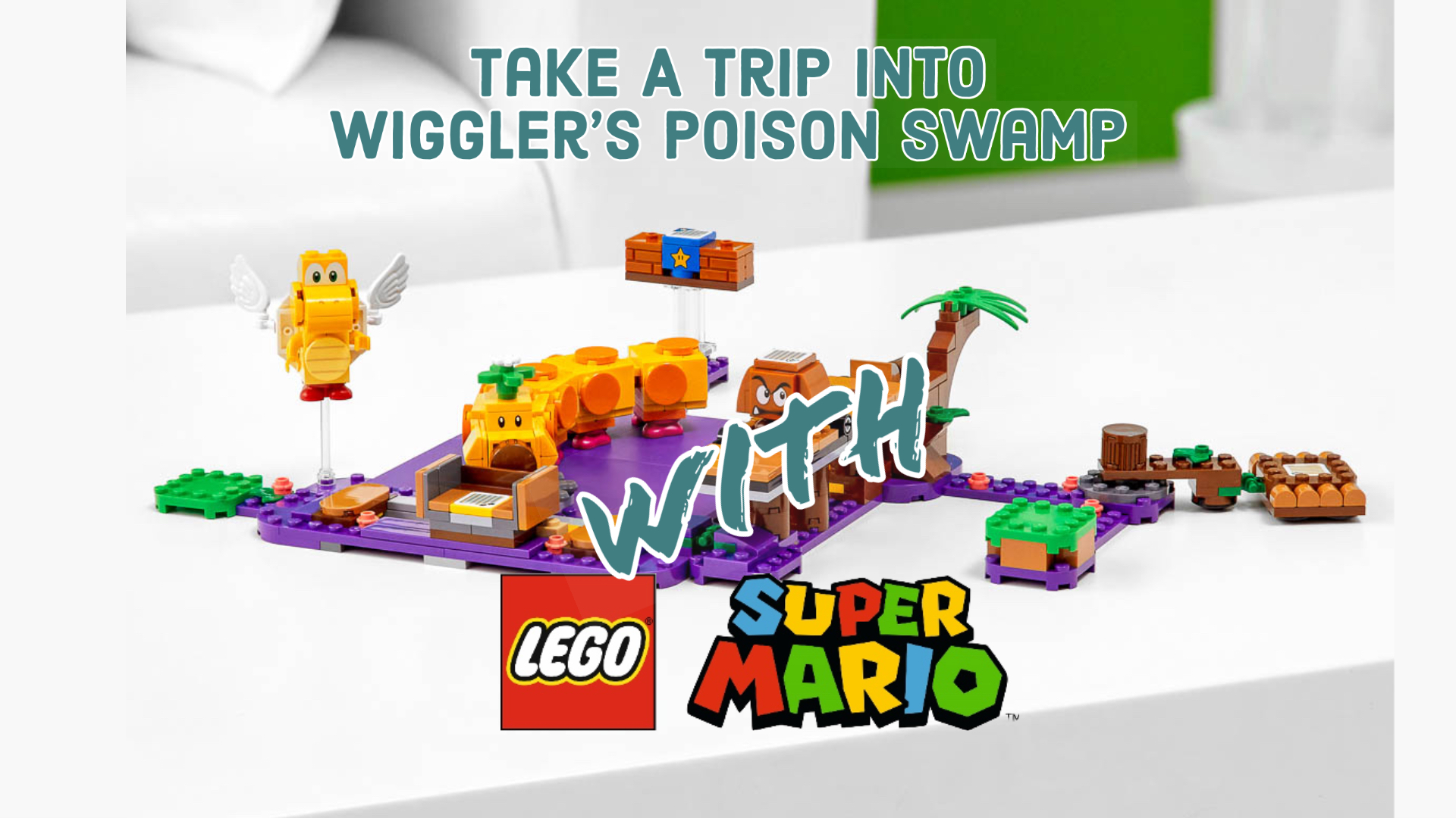 Expanding LEGO Super Mario with a trip into Wiggler’s Poison Swamp [Hands on Review 71383]