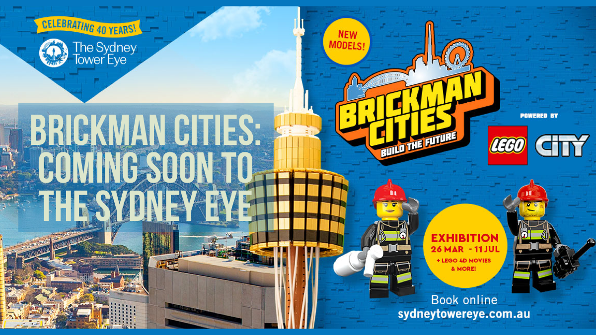 Brickman Cities Exhibition Coming to the Sydney Tower Eye