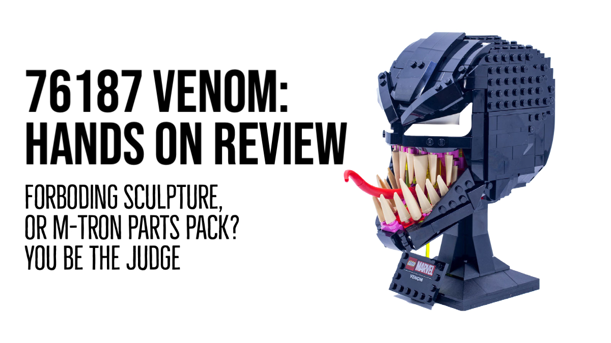 76187: Venom Head Sculpt: Hands On Review