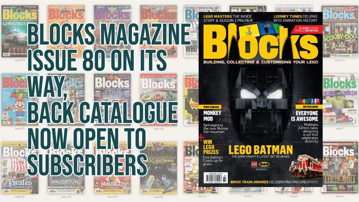 Blocks Magazine Opens Up Entire Back Catalogue To Subscribers. Issue 80 On Its Way.