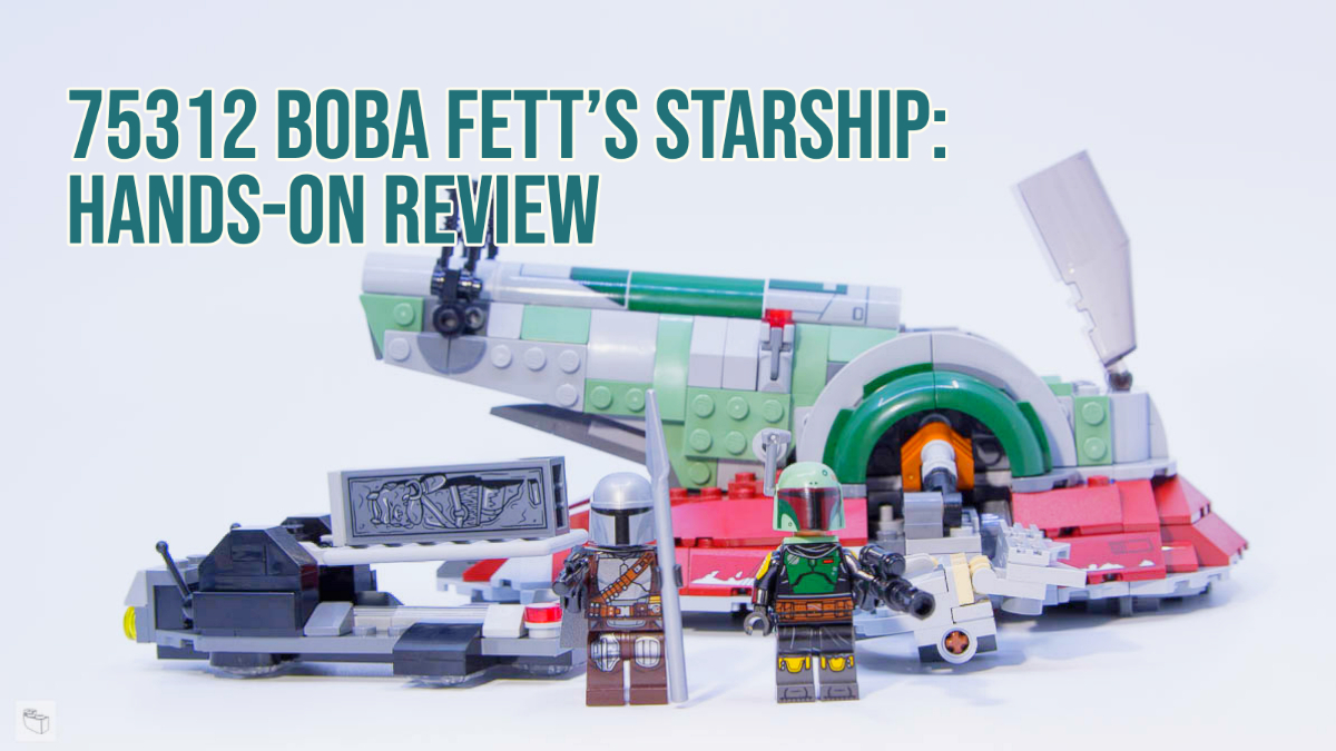 75312 Boba Fett’s Starship: Hands-On Review