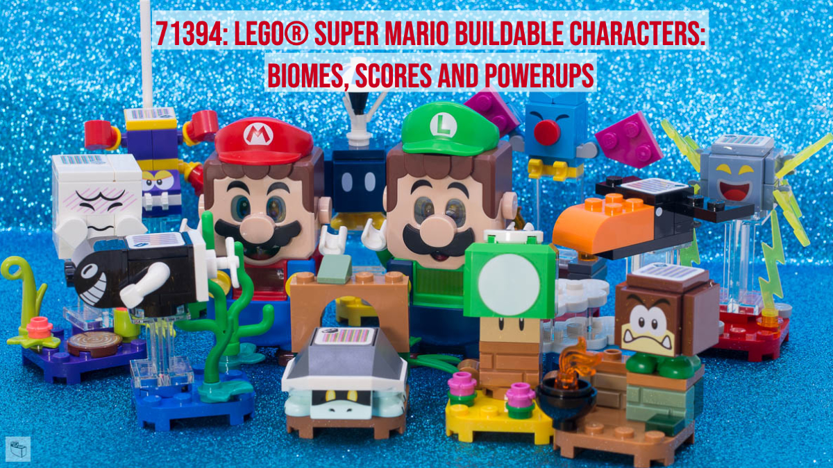 71394 Super Mario Buildable Figures: Series 3. Biomes, Scores and Powerups.