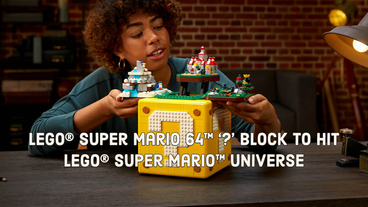 LEGO® Super Mario 64™ ‘?’ Block to hit LEGO® Super Mario™ Universe
