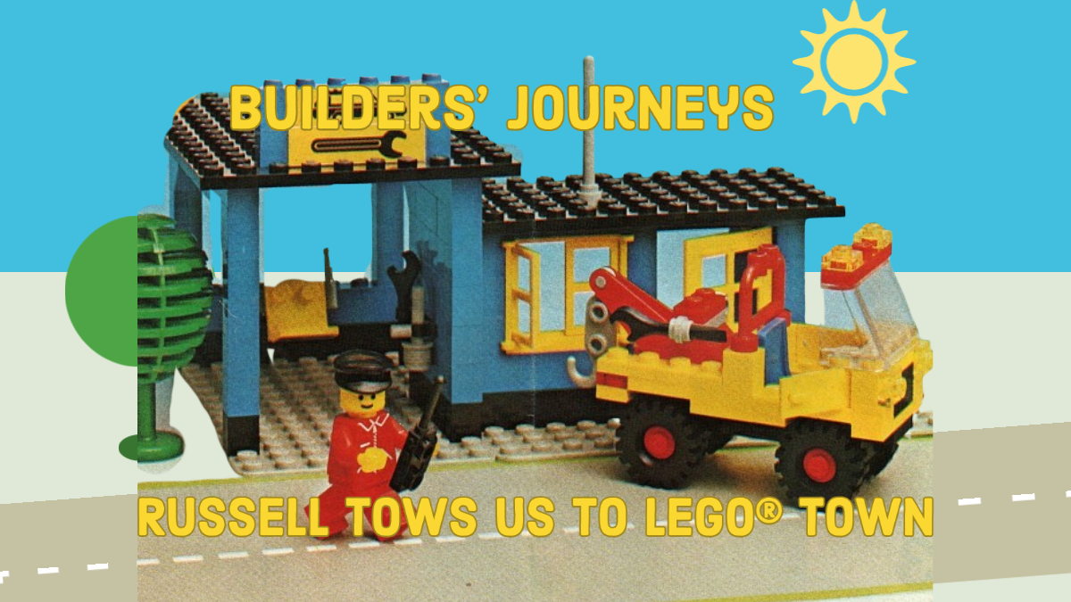 Builders’ Journeys: Russell Tows Us To LEGO® Town.