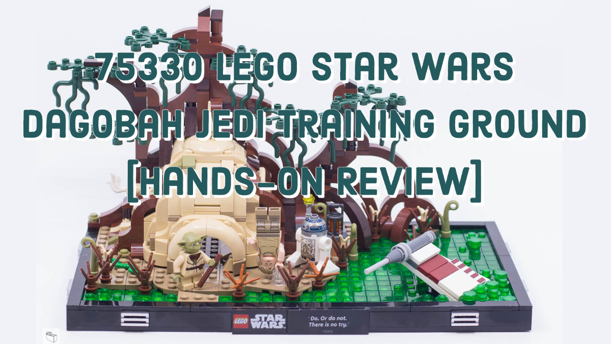 Playsets Grow up with 75330 LEGO® Star Wars™ Dagobah™ Jedi™ Training Diorama [Hands-On Review]