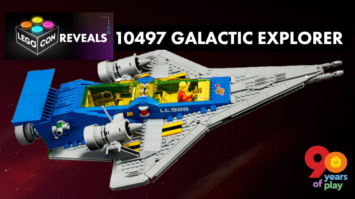 LEGO® CON REVEALS: 10497 Galaxy Explorer