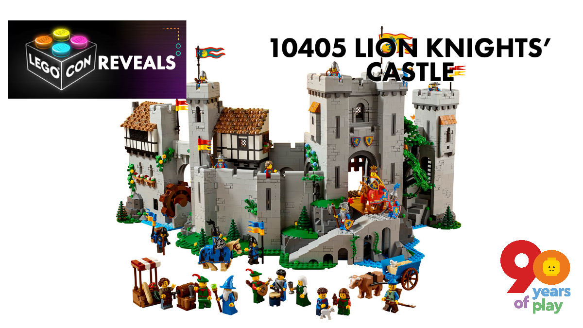 LEGO CON REVEALS: 10305 LEGO® Lion Knights’ Castle