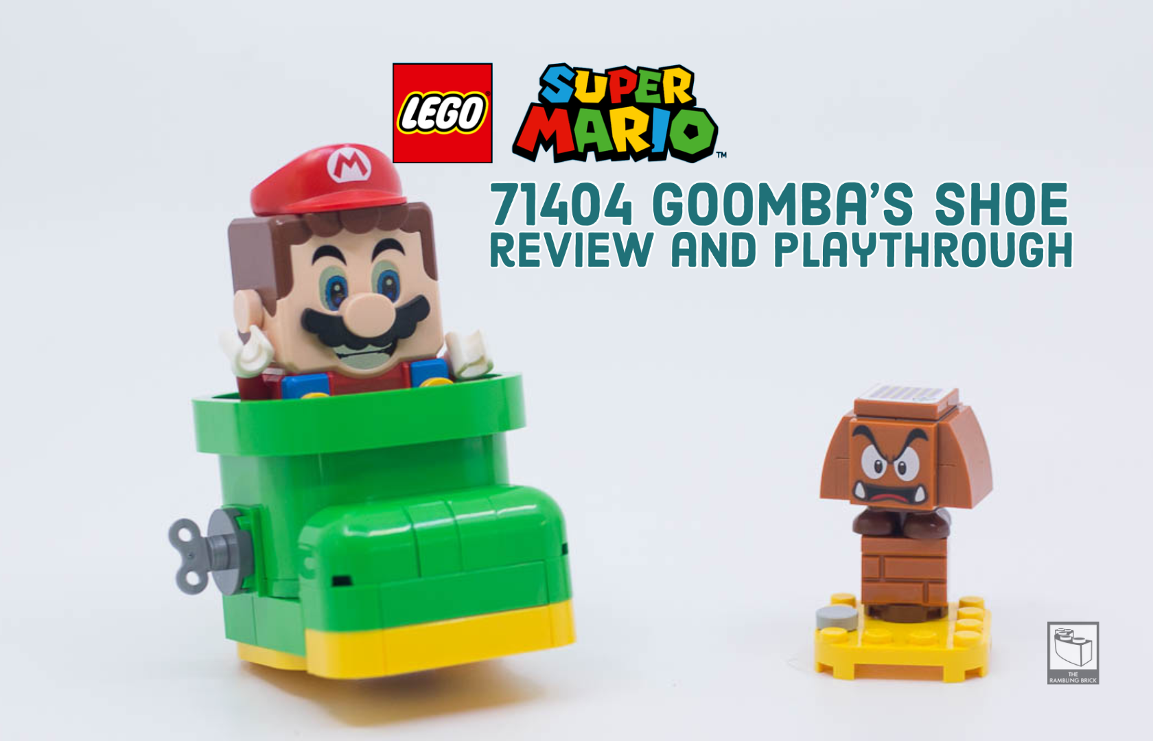 LEGO Super Mario: Goomba’s Shoe Expansion Set [Hands On Review]