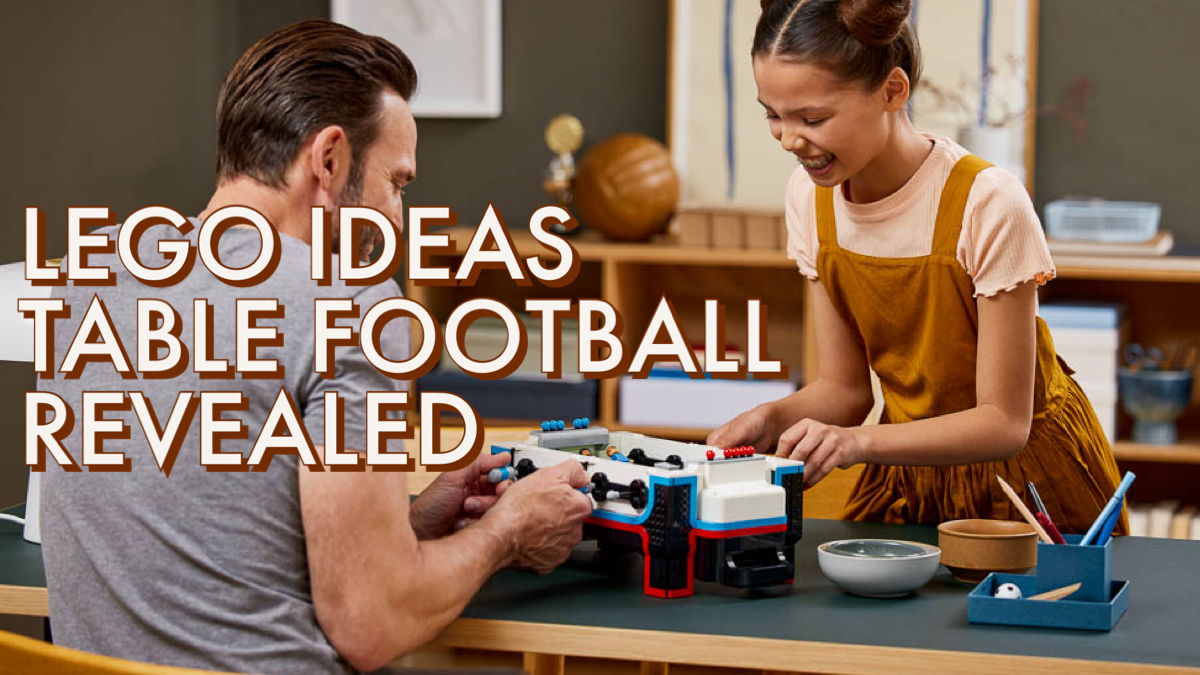21337 LEGO® IDEAS Table Football Revealed