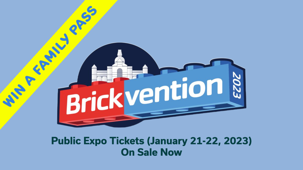 Brickvention 2023: Public Expo Tickets Now On Sale. Win a Family Pass!
