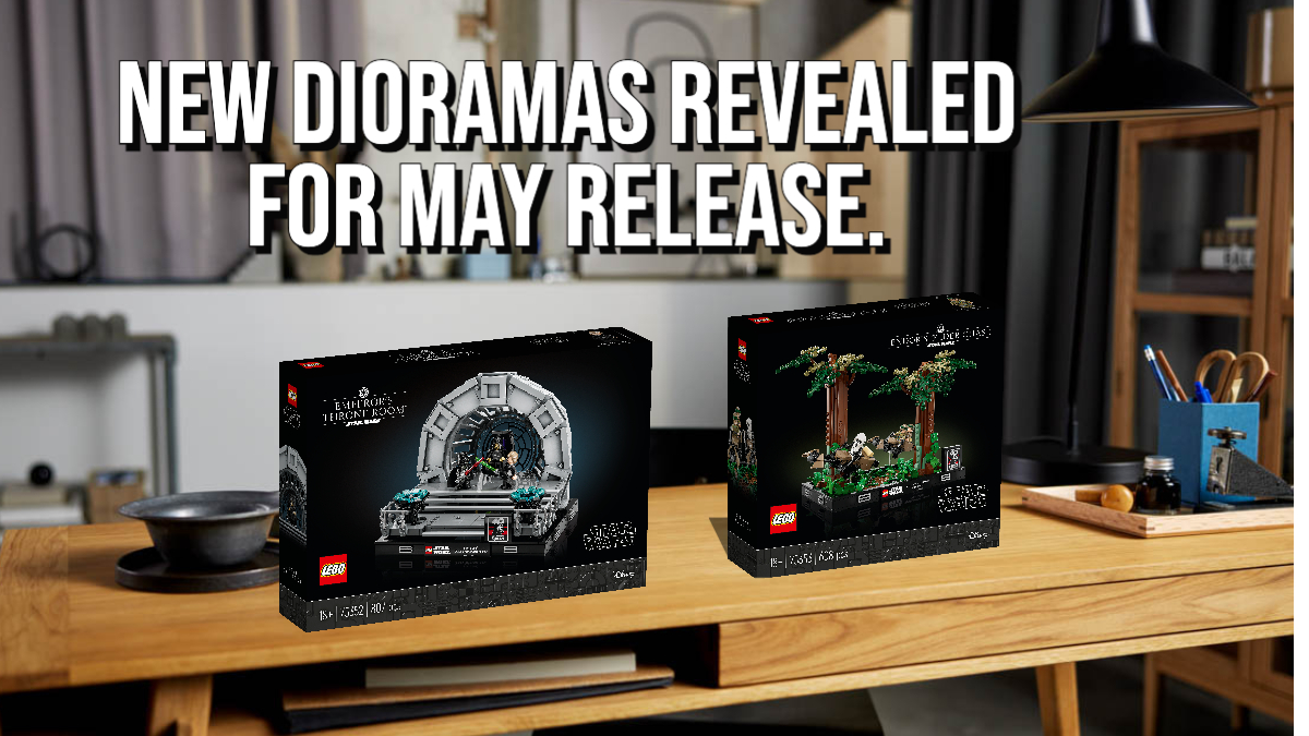 Celebrate the 40th Anniversary of Return of the Jedi with these two Dioramas