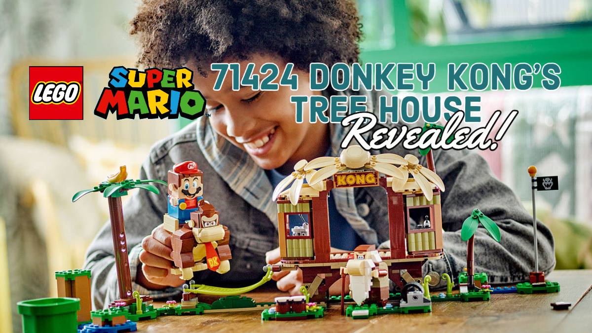 71424 Donkey Kong’s Tree House Revealed