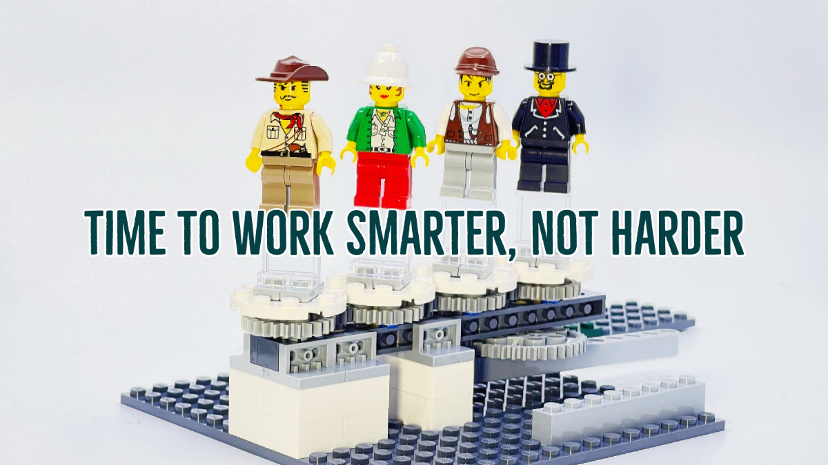 Time to Work Smarter, Not Harder: Building a Stage To Photograph LEGO® Minifigures.