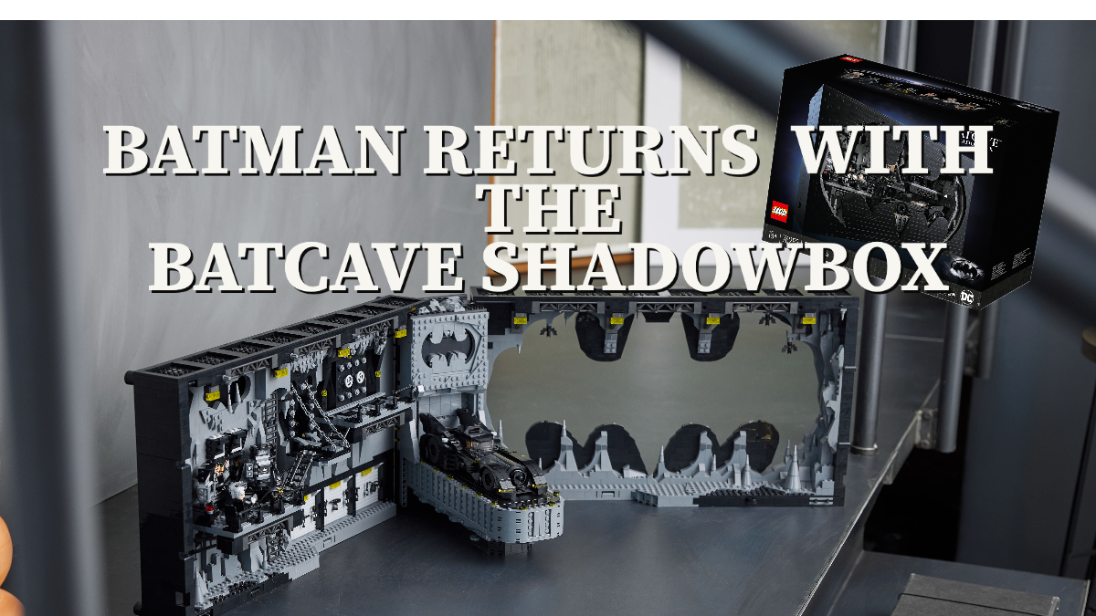 Keaton’s Batman Returns with the Batcave Shadowbox