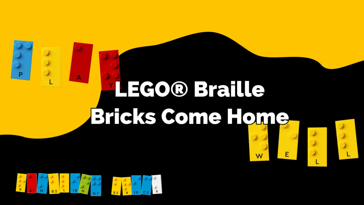LEGO® Braille Bricks Come Home