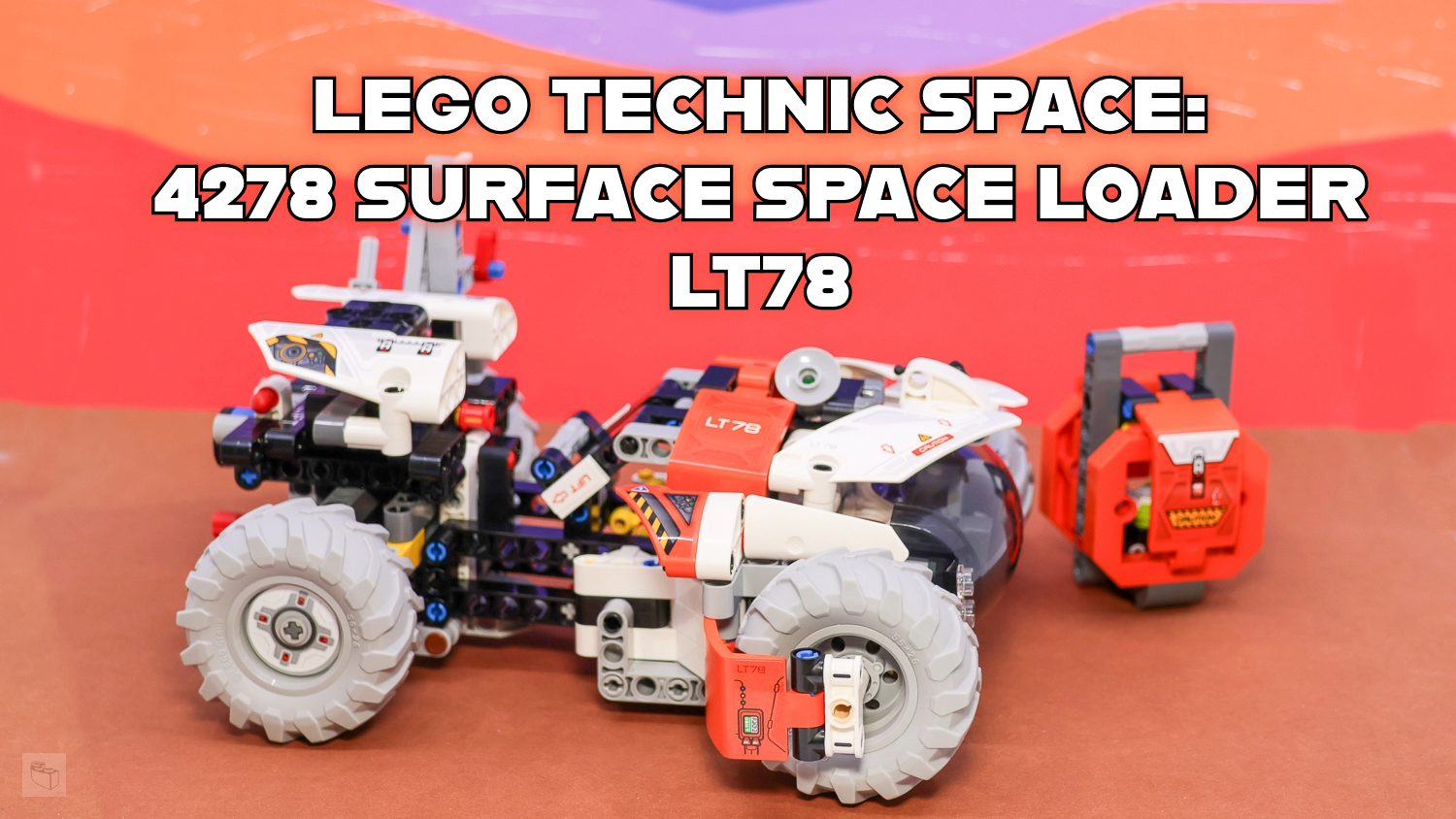 LEGO Technic Space: 42178 Surface Space Loader LT78
