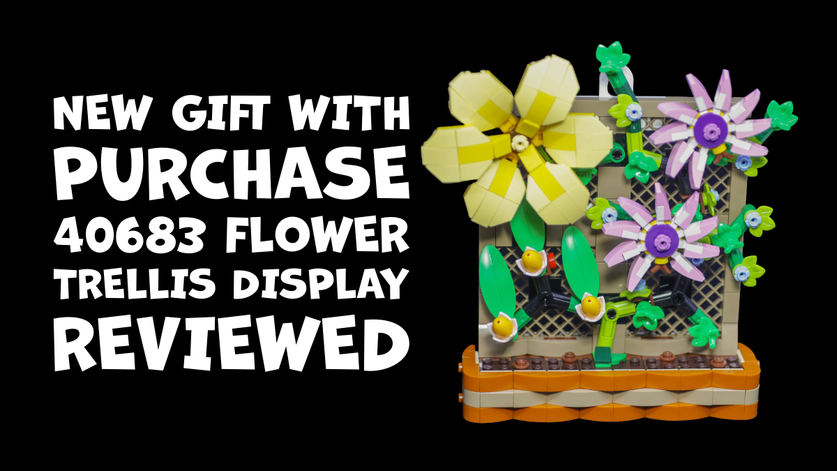 Here’s your first look at the 40683 Flower Trellis Display: GWP Coming in April 2024.