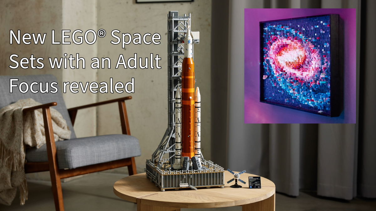 New LEGO® Space sets with an Adult Focus Revealed