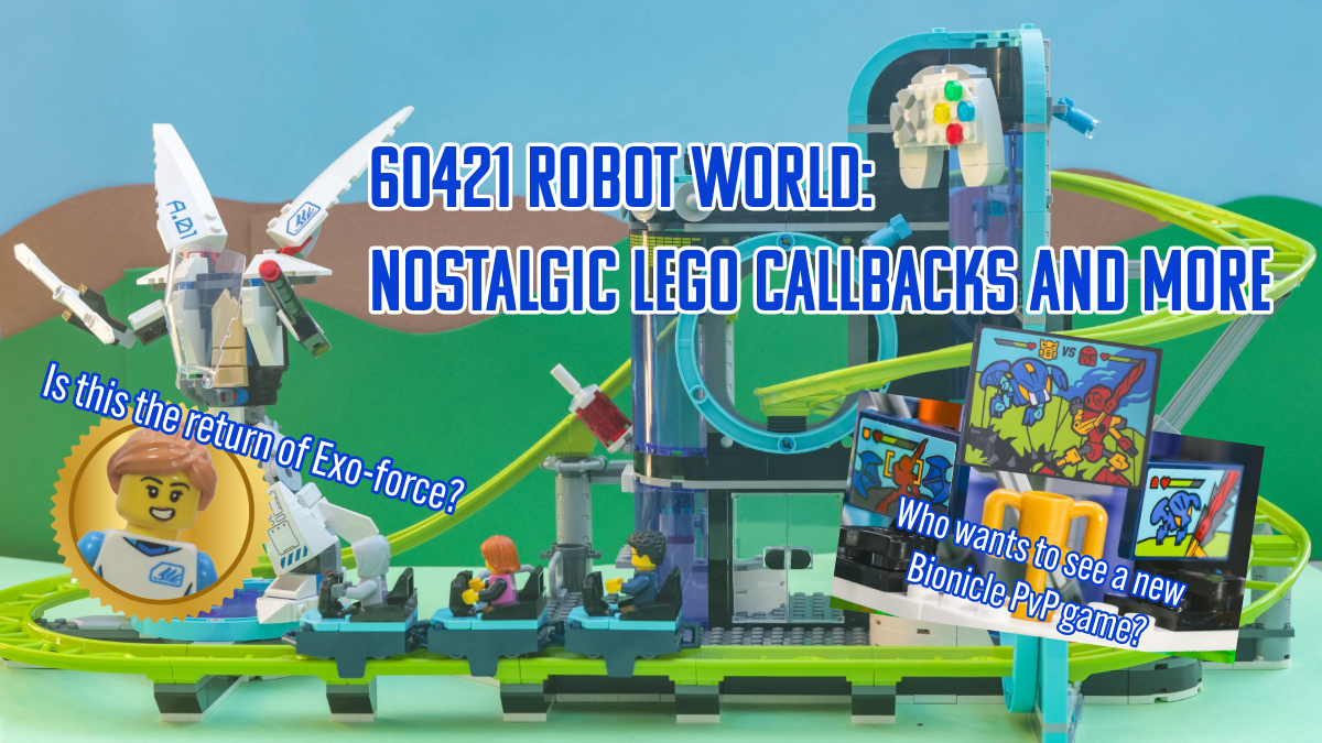 60421 LEGO® City Robot World: Nostalgic callbacks and more!