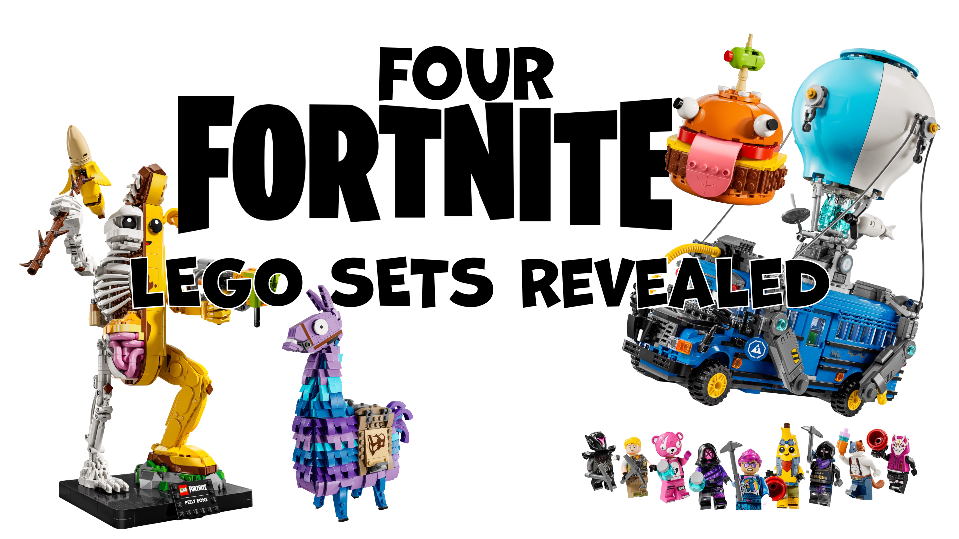 The LEGO Group Reveals Much Anticipated LEGO Fortnite Sets. Arriving October 2024