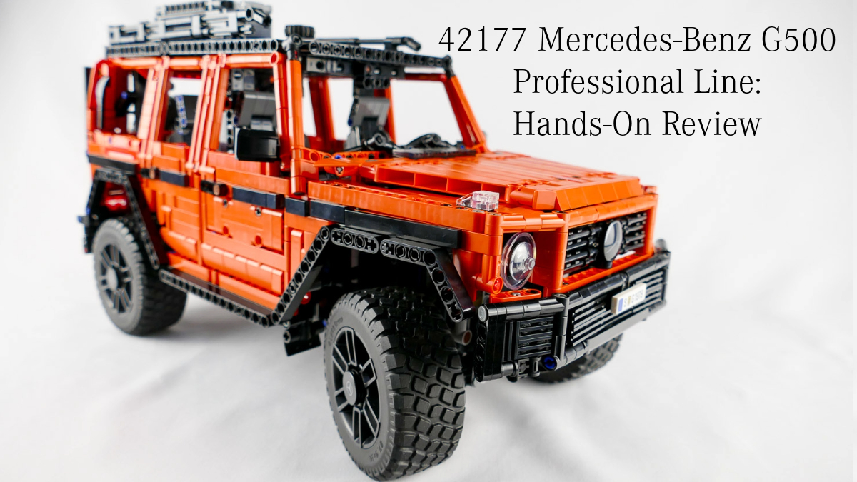NOW, I get it; 42177 Mercedes-Benz G500 Professional Line