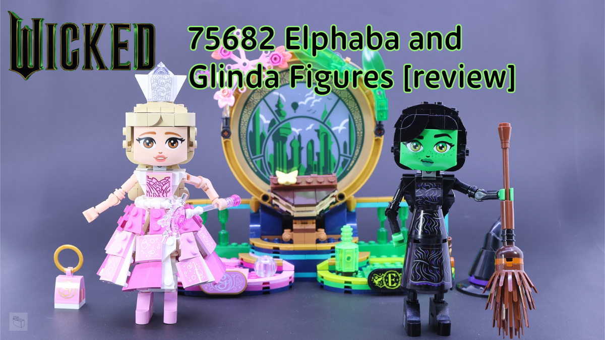 Wicked LEGO® Characters: New 75682 Buildable Figures Review