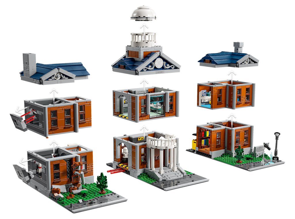 トップス House on the hill SET 76294 The X-Mansion: New Marvel Modular Revealed | The Rambling Brick