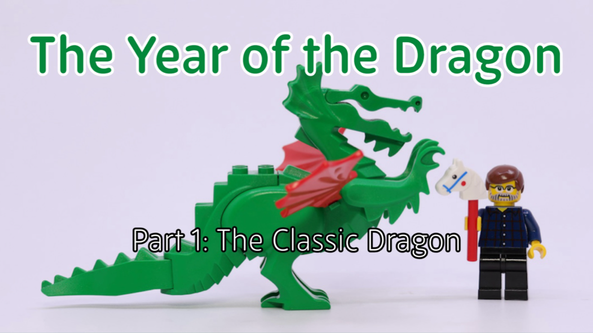 The Evolution of LEGO Dragons: Part 1 the Classic Dragon