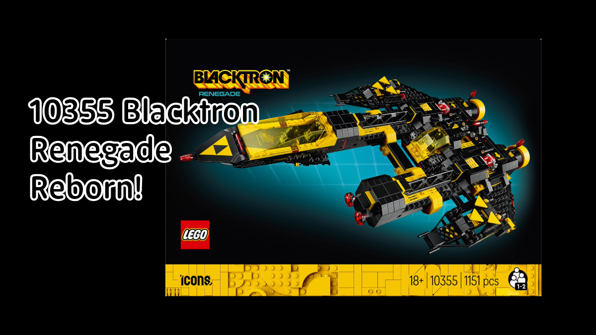 10355 Blacktron Renegade Reborn!