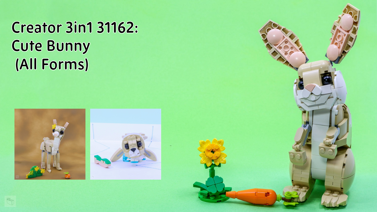 31162 Creator 3in1: Cute Bunny
