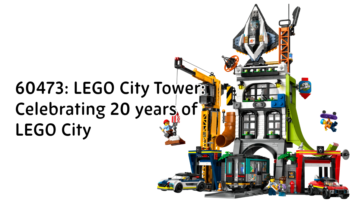 60473 The City Tower: Celebrating 20 years of LEGO City