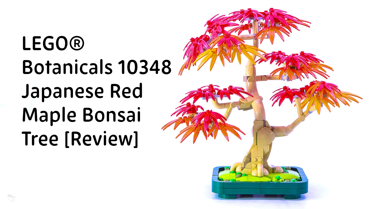10348 LEGO Botanicals Japanese Red Maple Bonsai Tree (review)